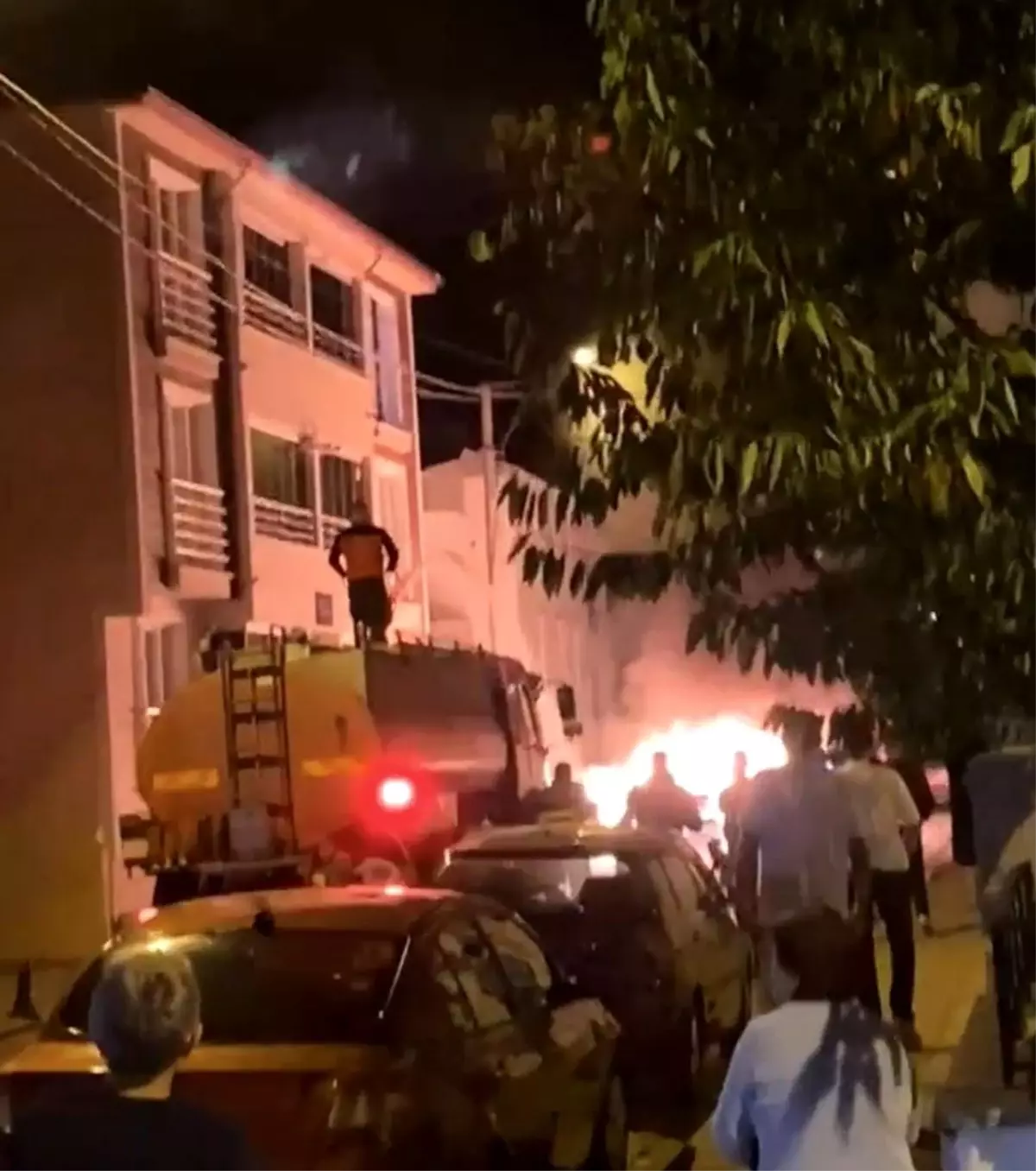 babaeskide otomobil yangini Jj2P3YUI