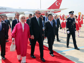 Cumhurbaşkanı Erdoğan, Çin’e gitti