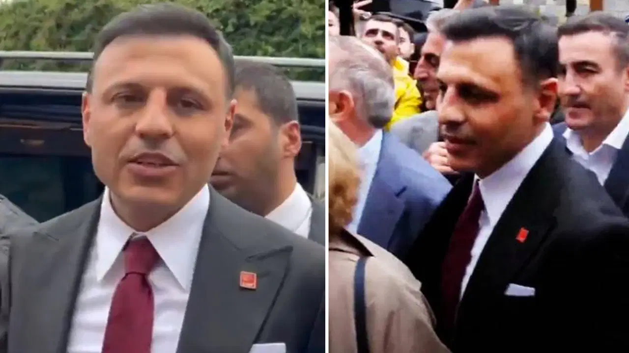 yeniden chp istanbul il baskani secilmisti ozgur celik mazbatasini almak uzere sariyerde ApJxc8tz