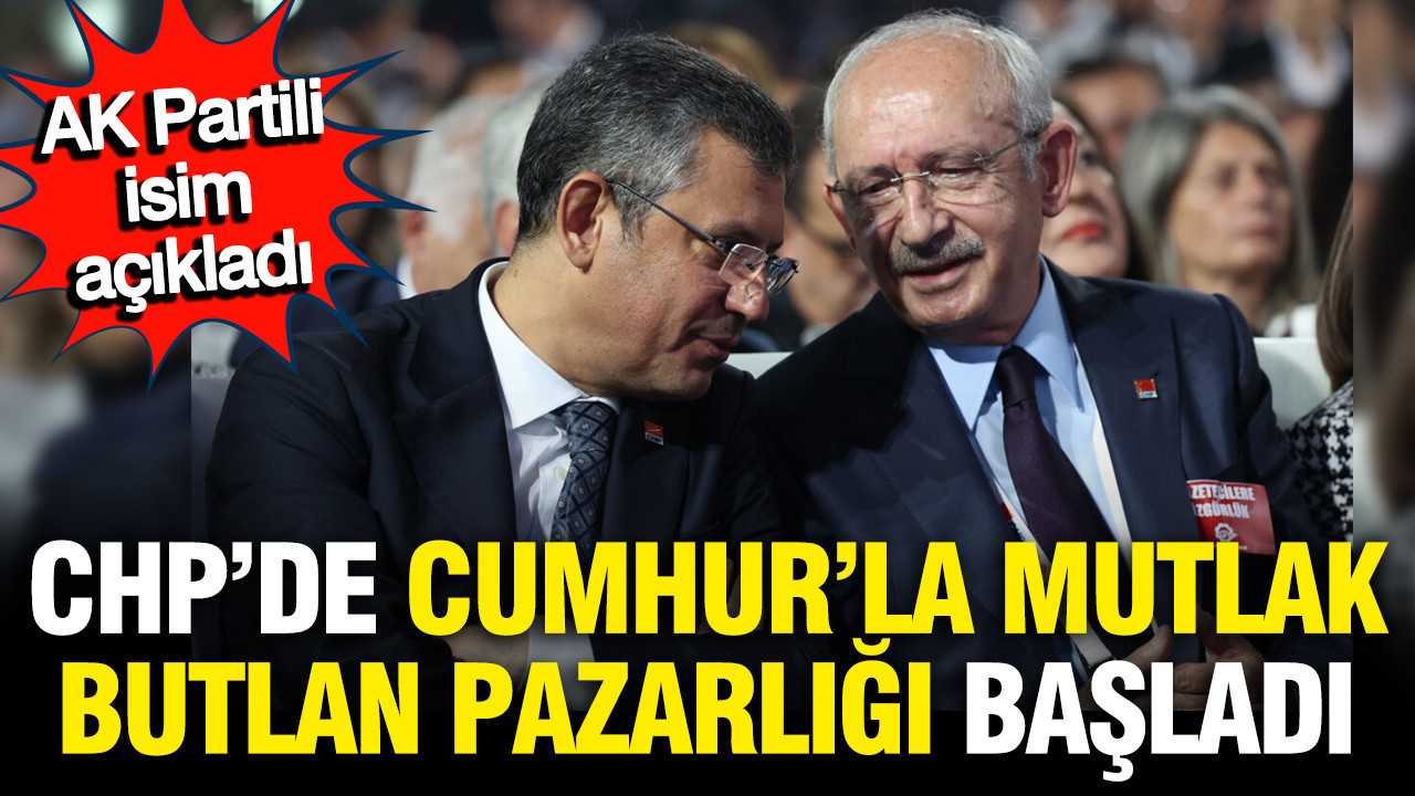 AK Partili Şamil Tayyar: CHP’li İsimler Mutlak Butlan İçin Cumhur İttifakı ile Görüşüyor
