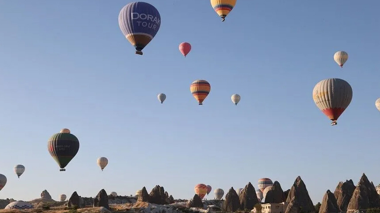 Kapadokya’da balon turuna hava engeli